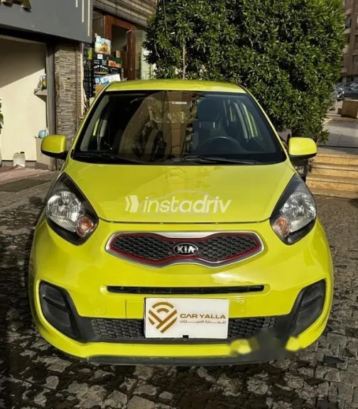 Kia Picanto 2015 Yellow Used for Sale - 1