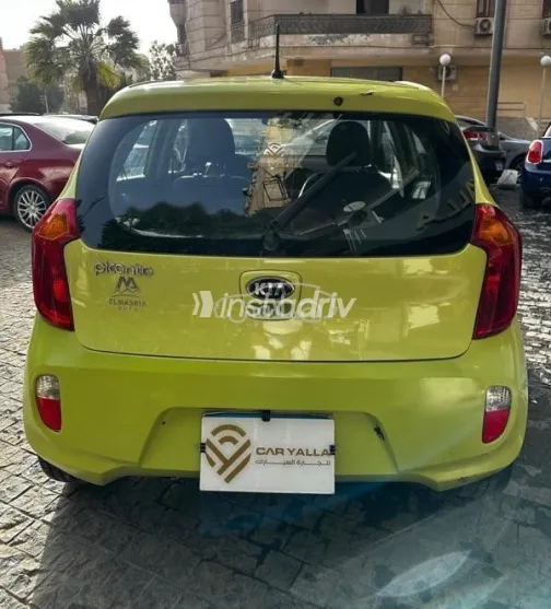 Kia Picanto 2015 Yellow Used for Sale - 4