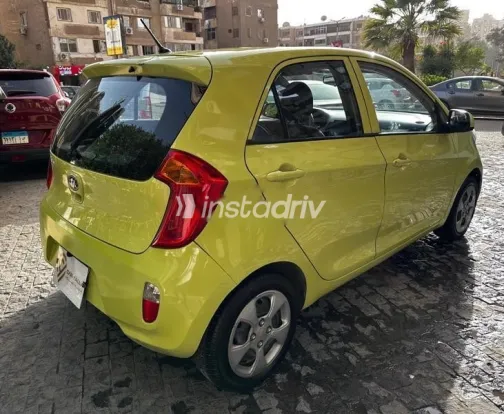 Kia Picanto 2015 Yellow Used for Sale - 5