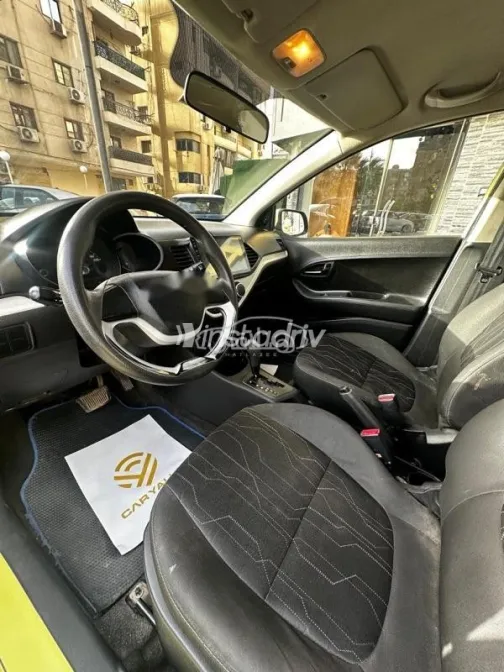 Kia Picanto 2015 Yellow Used for Sale - 6