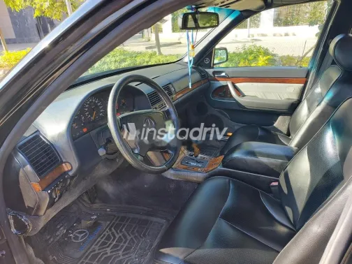 مرسيدس S 320 1993 أسود مستعملة للبيع - 8