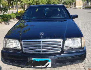 مرسيدس S 320 1993 أسود مستعملة للبيع
