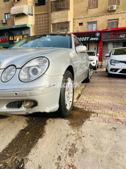 مرسيدس E 320 2003 فضي مستعملة للبيع - 4