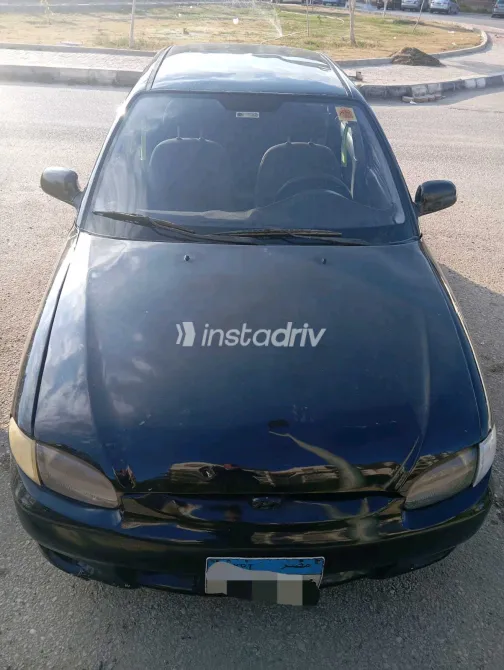 هيونداي اكسنت 2006 أبيض مستعملة للبيع - 1