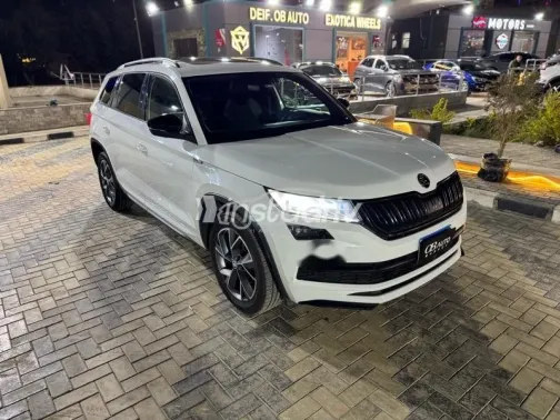 سكودا كودياك 2020 أبيض مستعملة للبيع - 2