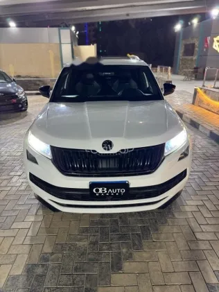 سكودا كودياك 2020 أبيض مستعملة للبيع