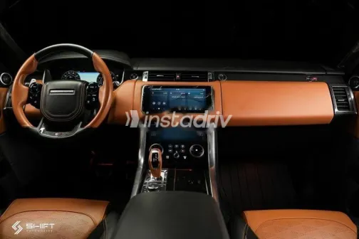 لاند روفر رنج روفر سبورت 2022 أسود مستعملة للبيع - 4