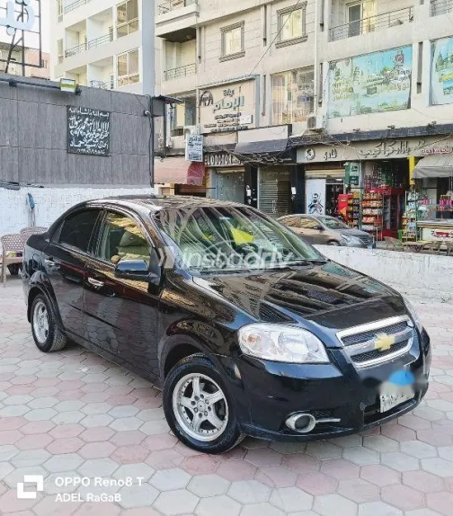 Chevrolet Aveo 2012 Black Used for Sale - 3