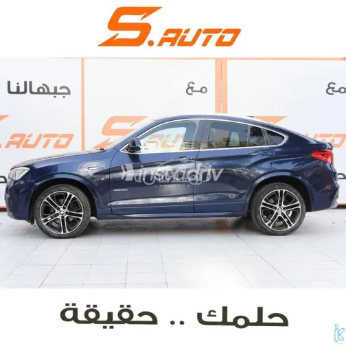 BMW X4 2017 Dark Blue Used for Sale - 4