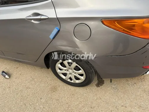 هيونداي اكسنت RB 2015 رمادي مستعملة للبيع - 4