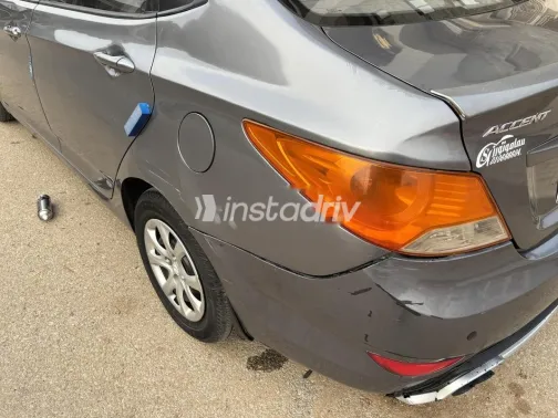 هيونداي اكسنت RB 2015 رمادي مستعملة للبيع - 5