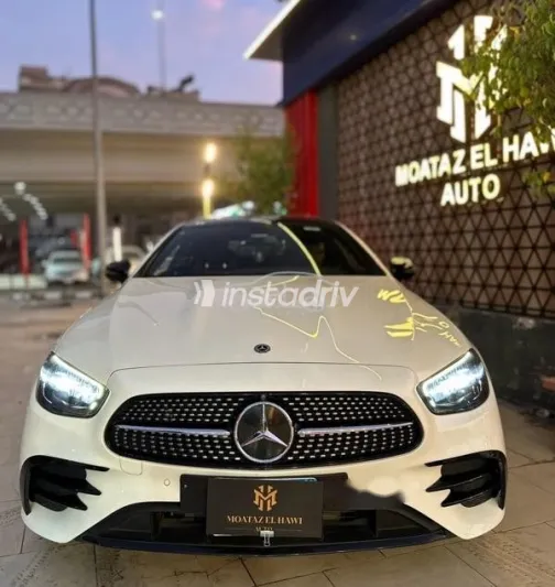 Mercedes E 200 2021 White Used for Sale - 3