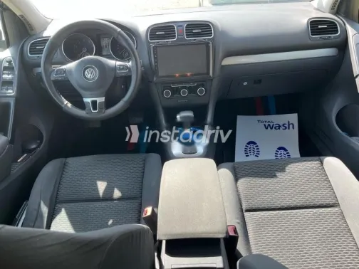 فولكس فاغن جولف 6 2012 أزرق غامق مستعملة للبيع - 2