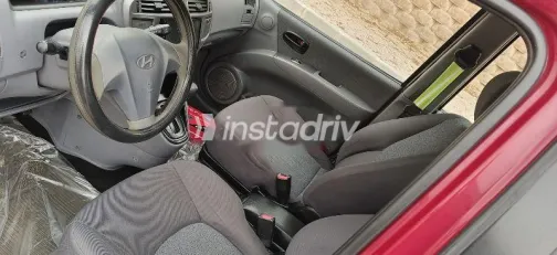 هيونداي ماتريكس 2007 أحمر غامق مستعملة للبيع - 4