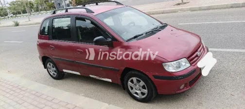 هيونداي ماتريكس 2007 أحمر غامق مستعملة للبيع - 7