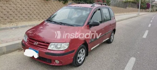 هيونداي ماتريكس 2007 أحمر غامق مستعملة للبيع - 8