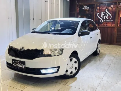 Skoda Rapid 2015 White Used for Sale - 1