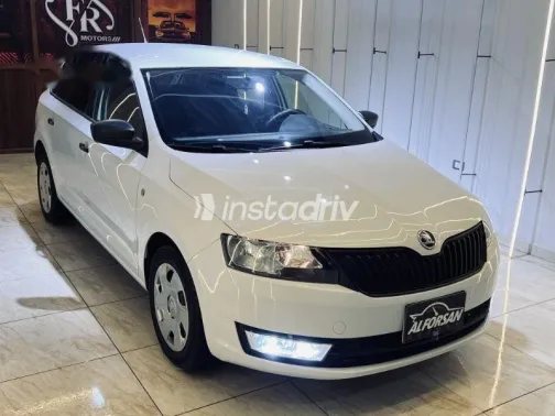 Skoda Rapid 2015 White Used for Sale - 3