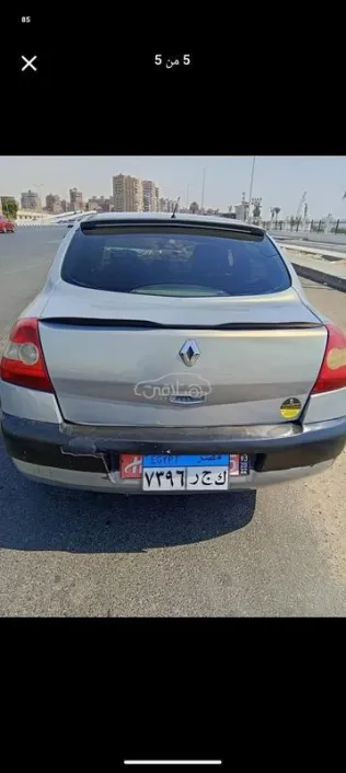 رينو ميجان 2005 فضي مستعملة للبيع