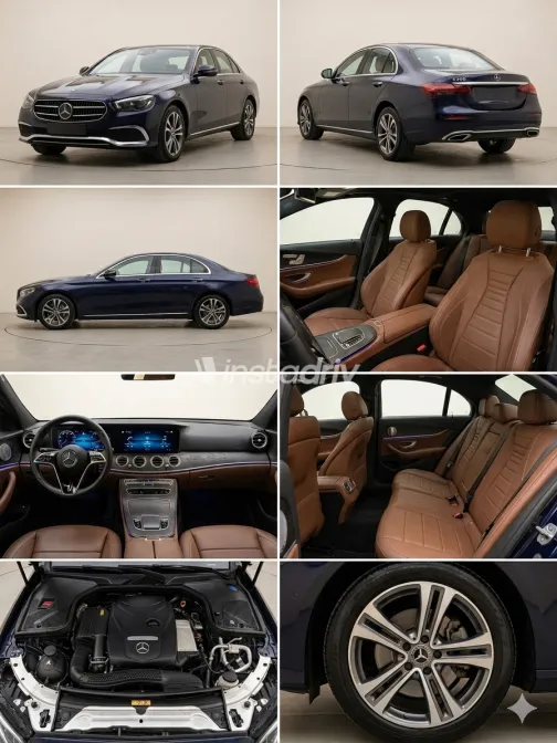 مرسيدس E 200 2021 أبيض مستعملة للبيع - 2