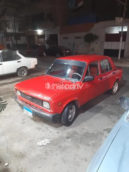 فيات 128 1982 أحمر مستعملة للبيع - 2