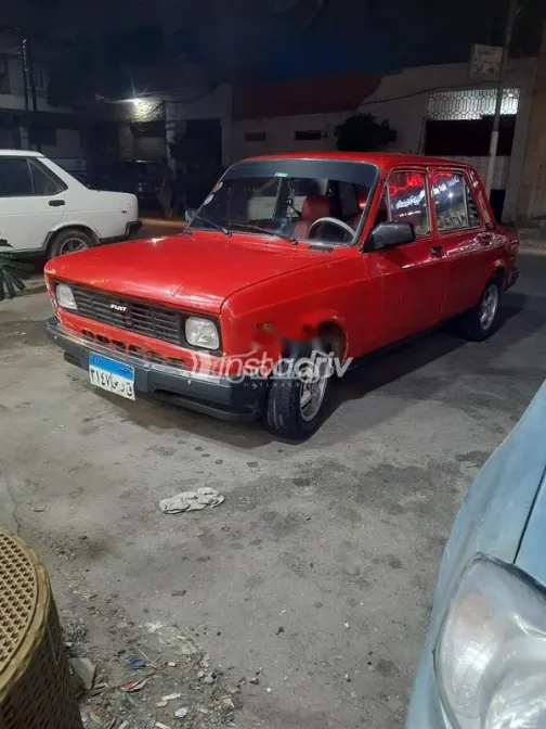 فيات 128 1982 أحمر مستعملة للبيع - 5