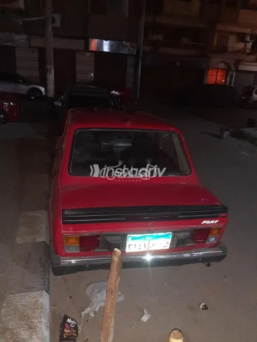 فيات 128 1982 أحمر مستعملة للبيع - 6