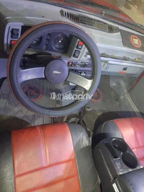 فيات 128 1982 أحمر مستعملة للبيع - 9