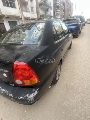 هيونداي فيرنا 2013 أسود مستعملة للبيع