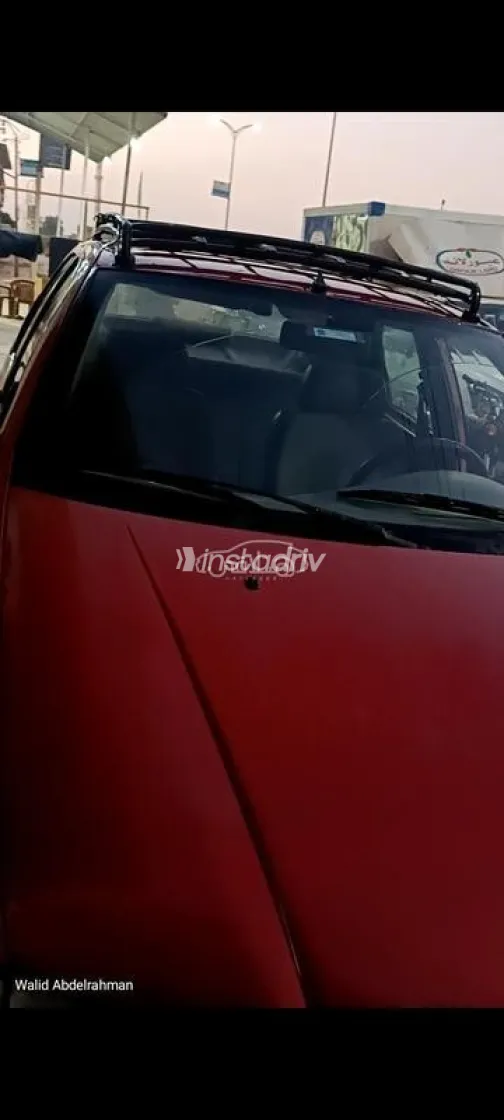 فيات سينا 2002 أحمر مستعملة للبيع - 4