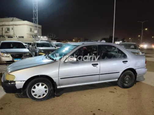 نيسان صنى 1998 أبيض مستعملة للبيع - 3