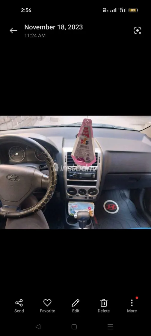 هيونداي جيتز 2008 أبيض مستعملة للبيع - 2