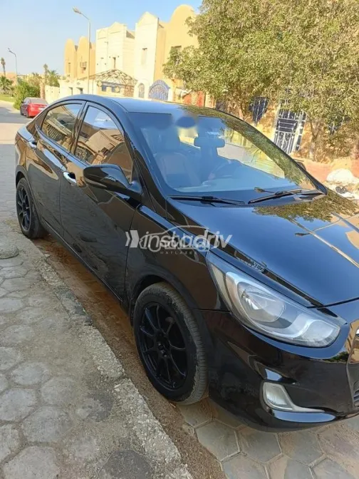 Hyundai Accent RB 2012 Black Used for Sale - 4