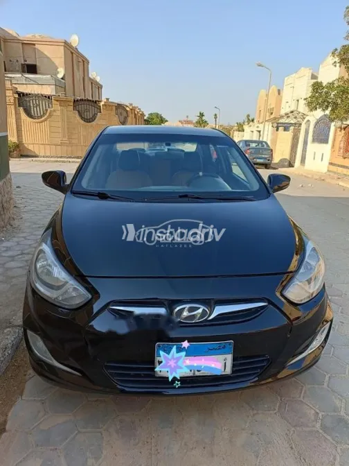 Hyundai Accent RB 2012 Black Used for Sale - 7