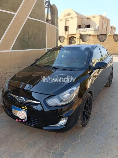 Hyundai Accent RB 2012 Black Used for Sale - 8