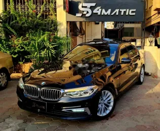 بي ام دبليو 520 2020 أسود مستعملة للبيع