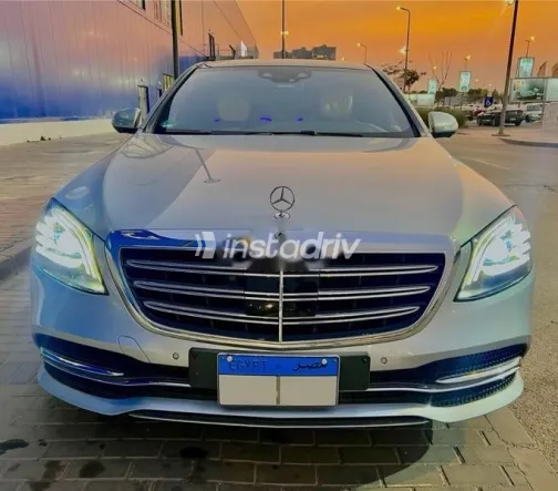 مرسيدس S 450 2019 أسود مستعملة للبيع - 1