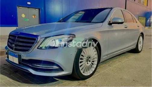 مرسيدس S 450 2019 أسود مستعملة للبيع - 2