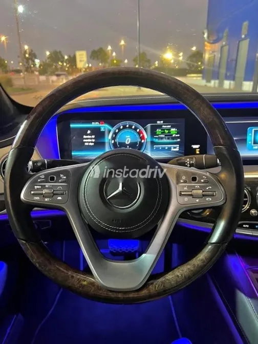 مرسيدس S 450 2019 أسود مستعملة للبيع - 6