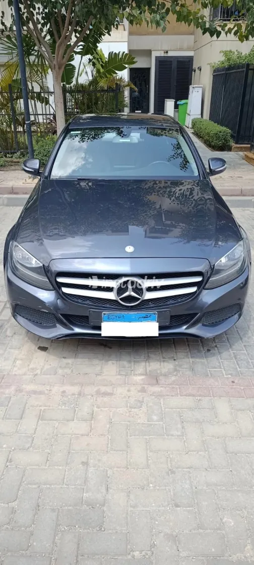 مرسيدس C 180 2015 أبيض مستعملة للبيع - 2