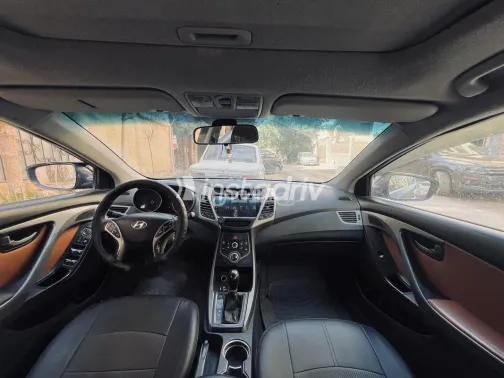 هيونداي إلنترا ام دى 2015 أسود مستعملة للبيع - 3