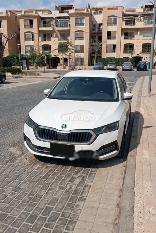 سكودا اوكتافيا 2024 أبيض مستعملة للبيع - 1