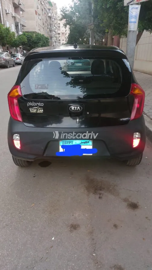 كيا بيكانتو 2013 أبيض مستعملة للبيع - 1