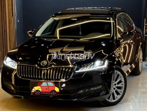 سكودا سوبيرب 2021 أبيض مستعملة للبيع - 3