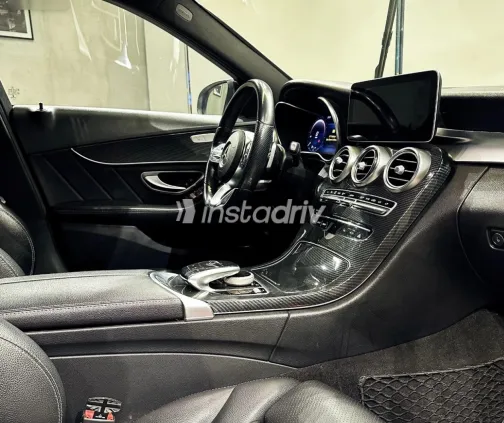 مرسيدس C 200 2019 أبيض مستعملة للبيع - 2