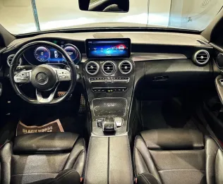 مرسيدس C 200 2019 أبيض مستعملة للبيع