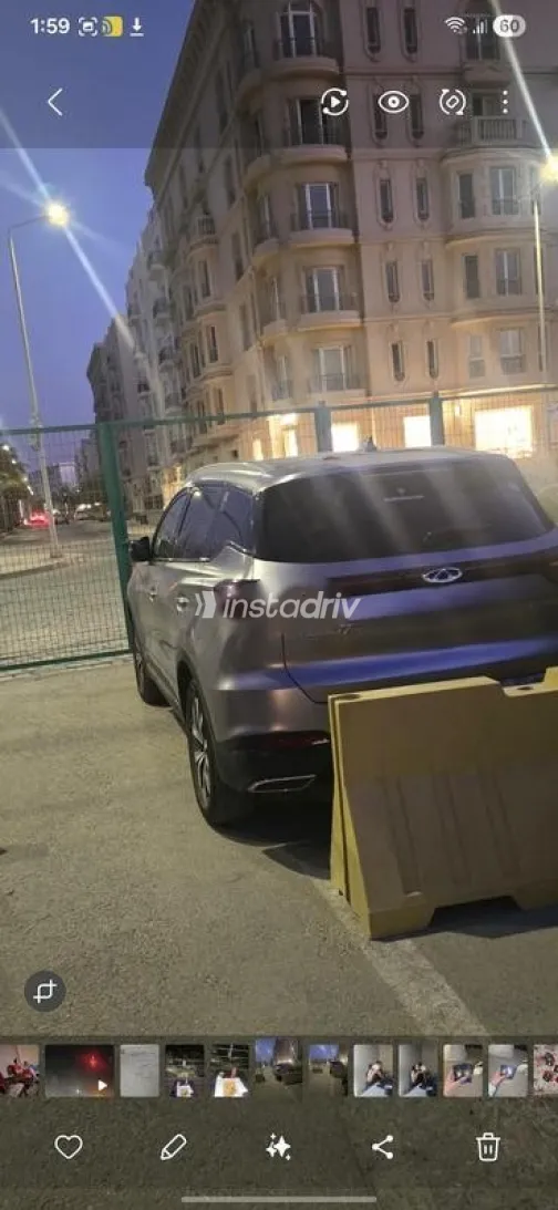 شيرى تيجو 7  برو 2022 رمادي مستعملة للبيع - 2