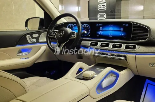 مرسيدس جي ال اي 450 2022 أسود مستعملة للبيع - 3