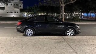 شيفروليه كروز 2016 أسود مستعملة للبيع