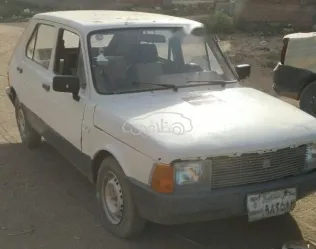 فيات 127 1983 أبيض مستعملة للبيع